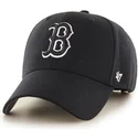 gorra-curva-negra-snapback-con-logo-negro-de-boston-red-sox-mlb-mvpde-47-brand