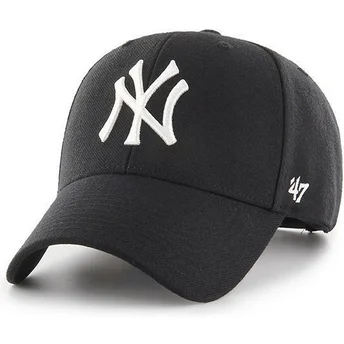 Καπέλο μαύρο καμπύλο snapback New York Yankees MLB MVP από 47 Brand