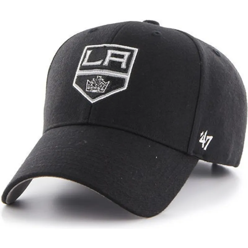 47-brand-curved-brim-los-angeles-kings-nhl-mvp-cap-schwarz