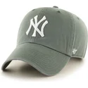 47-brand-curved-brim-new-york-yankees-mlb-clean-up-dark-cap-grun