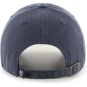 gra-denim-kurvad-keps-new-york-yankees-mlb-clean-up-fran-47-brand