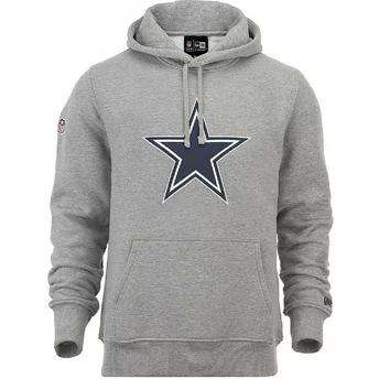 New Era Dallas Cowboys NFL Grey Pullover Hoodie Sweatshirt