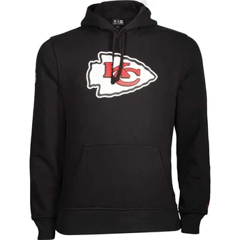 New Era Kansas City Chiefs NFL Pullover Hoodie Kapuzenpullover Sweatshirt schwarz