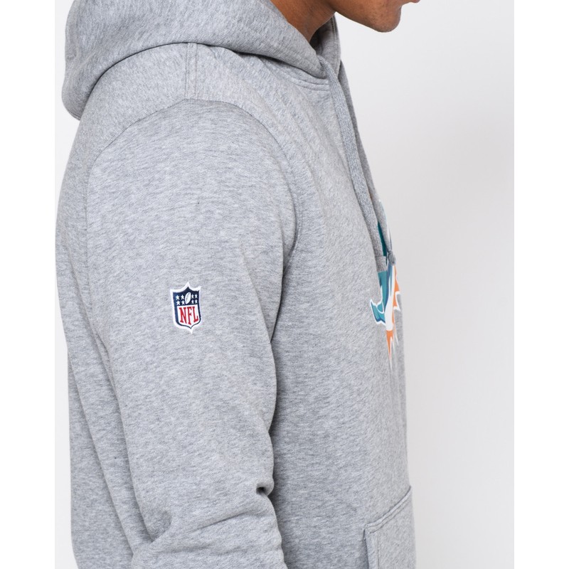 grey miami dolphins hoodie