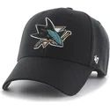 47-brand-curved-brim-san-jose-sharks-nhl-mvp-cap-schwarz