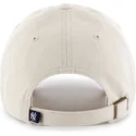 47-brand-curved-brim-new-york-yankees-mlb-clean-up-cap-beige