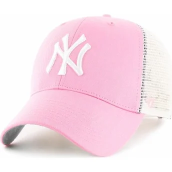 47 Brand New York Yankees MLB Trucker Cap pink