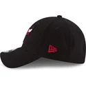 new-era-curved-brim-9forty-the-league-chicago-bulls-nba-adjustable-cap-schwarz