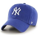 47-brand-curved-brim-youth-new-york-yankees-mlb-clean-up-youth-blue-cap