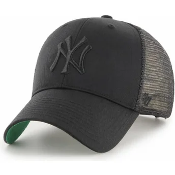 gorra-trucker-negra-con-logo-negro-de-new-york-yankees-mlb-mvp-branson-de-47-brand