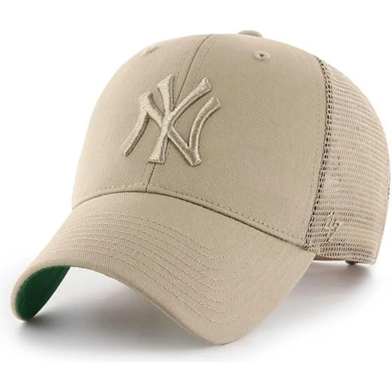 gorra-trucker-beige-con-logo-beige-de-new-york-yankees-mlb-mvp-branson-de-47-brand