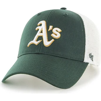 Καπέλο τύπου trucker πράσινο Oakland Athletics MLB MVP Branson από 47 Brand