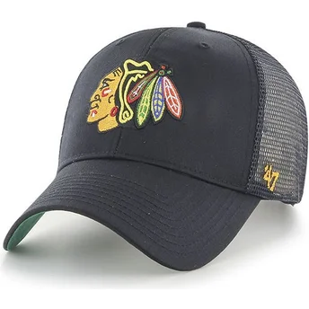 Καπέλο trucker μαύρο Chicago Blackhawks NHL MVP Branson της 47 Brand