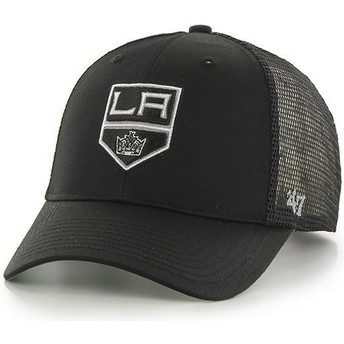 47 Brand Los Angeles Kings NHL MVP Branson Black Trucker Hat