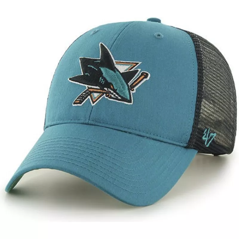 47 Brand San Jose Sharks NHL MVP Branson Green Trucker Hat