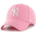 rozowa-czapka-z-daszkiem-snapback-new-york-yankees-mlb-mvp-od-47-brand