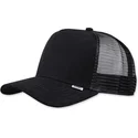 casquette-trucker-noire-damier-tie-check-djinns