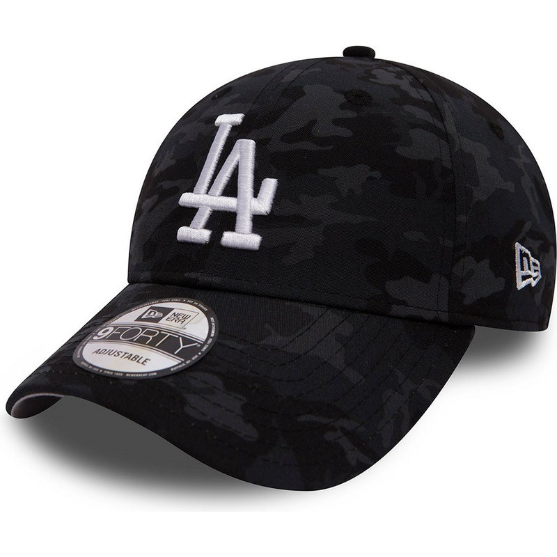 new-era-curved-brim-team-9forty-los-angeles-dodgers-mlb-camouflage-black-adjustable-cap