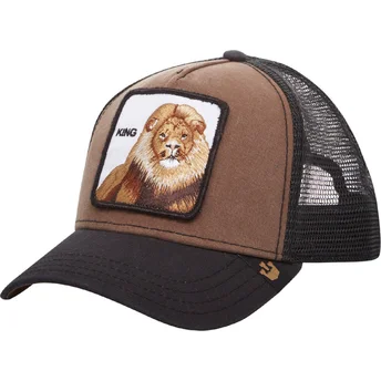 casquette-trucker-marron-lion-king-goorin-bros