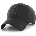 gorra-curva-negra-snapback-con-logo-negro-de-boston-red-sox-mlb-mvp-de-47-brand