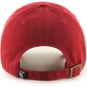dunkelrote-gebogene-kappe-new-york-yankees-mlb-clean-up-von-47-brand