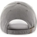 gorra-curva-gris-con-logo-gris-de-new-york-yankees-mlb-clean-up-de-47-brand