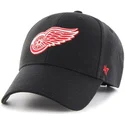 47-brand-curved-brim-rotes-logo-detroit-red-wings-nhl-mvp-cap-schwarz