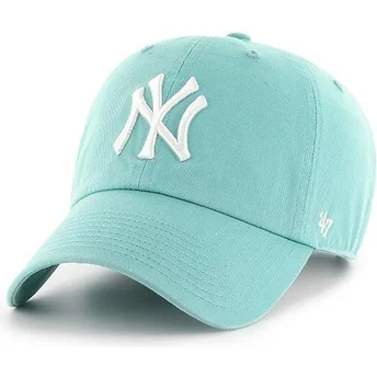 Casquette courbée bleue lune New York Yankees MLB Clean Up 47 Brand