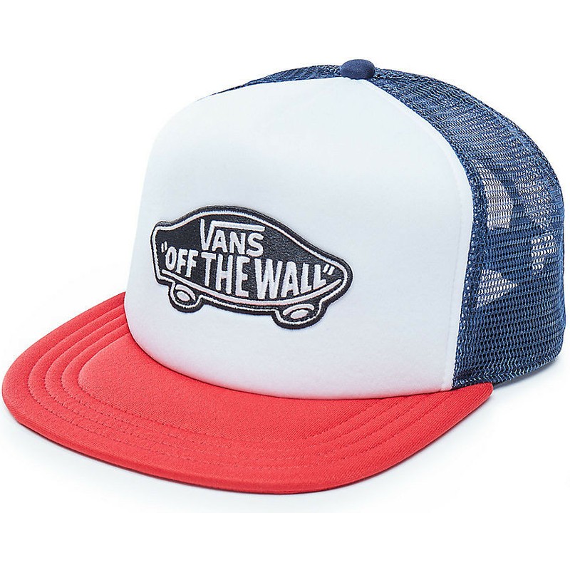 vans-classic-patch-white-blue-and-red-trucker-hat