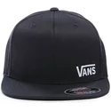 vans-flat-brim-splitz-flexfit-black-fitted-cap-with-black-visor