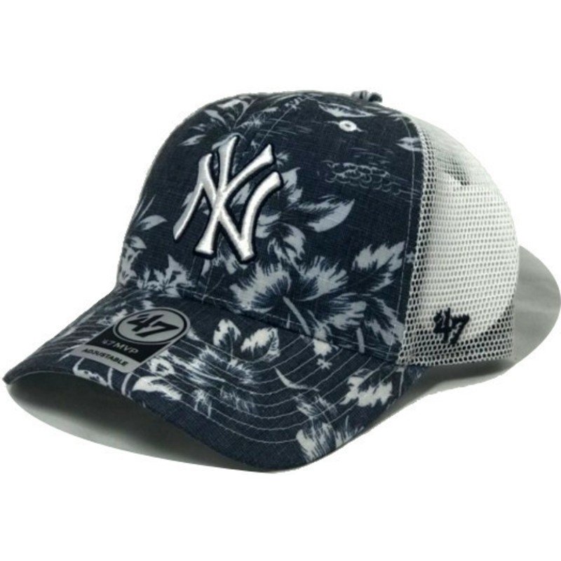 47-brand-new-york-yankees-mlb-mvp-south-coast-navy-blue-trucker-hat