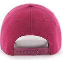 47-brand-curved-brim-new-york-yankees-mlb-mvp-galaxy-pink-snapback-cap