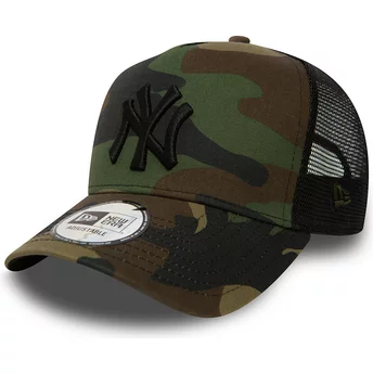 casquette-trucker-camouflage-clean-a-frame-new-york-yankees-mlb-new-era