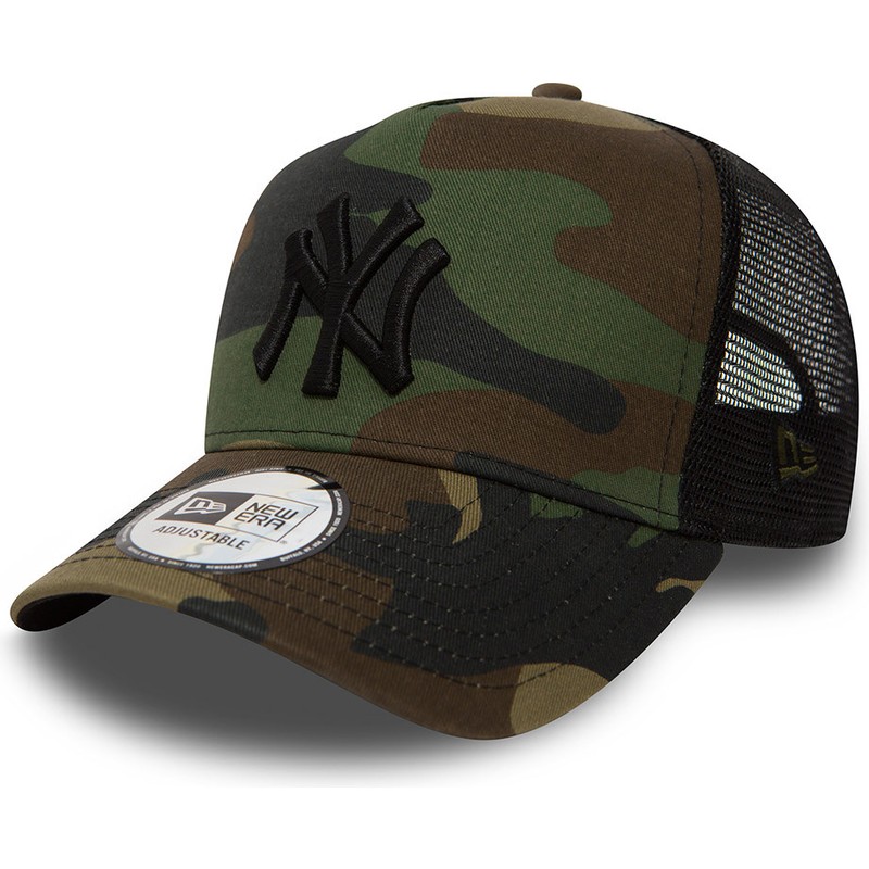 yankees camo hat