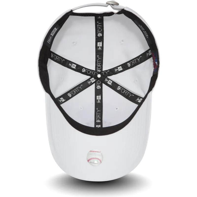 vit-justerbar-kurvad-keps-9forty-essential-fran-new-york-yankees-mlb-av-new-era