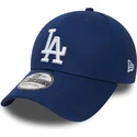 gorra-curva-azul-ajustada-39thirty-essential-de-los-angeles-dodgers-mlb-de-new-era