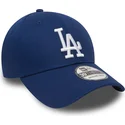 gorra-curva-azul-ajustada-39thirty-essential-de-los-angeles-dodgers-mlb-de-new-era