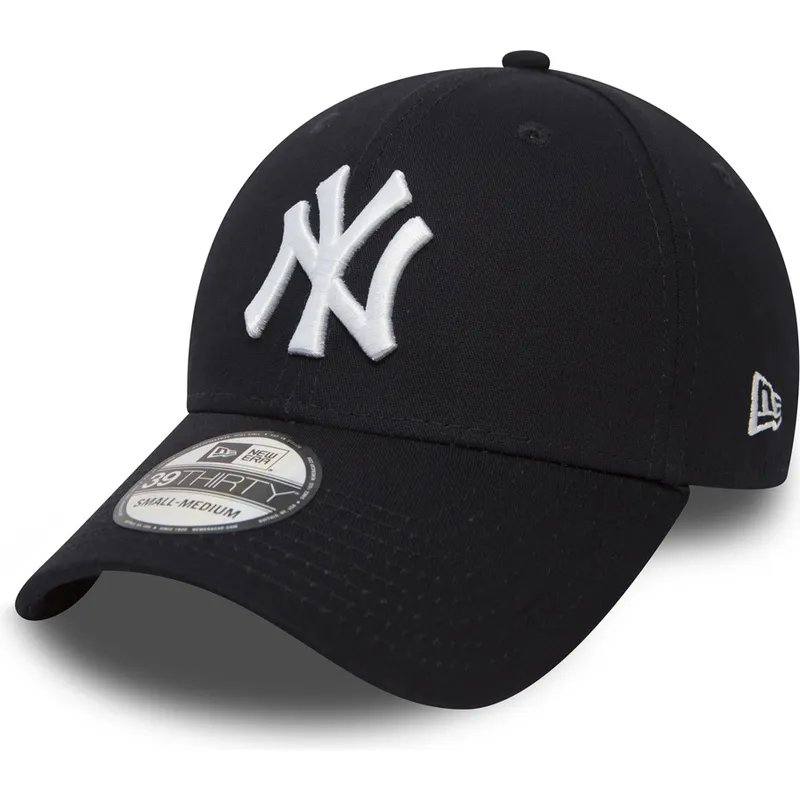 granatowa-zakrzywiona-czapka-regulowana-39thirty-classic-new-york-yankees-mlb-new-era
