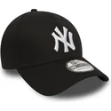 new-era-curved-brim-39thirty-classic-new-york-yankees-mlb-fitted-cap-schwarz