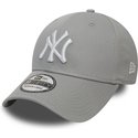 new-era-curved-brim-39thirty-classic-new-york-yankees-mlb-grey-fitted-cap