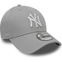 new-era-curved-brim-39thirty-classic-new-york-yankees-mlb-fitted-cap-grau