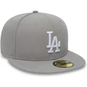 gorra-plana-gris-ajustada-59fifty-essential-de-los-angeles-dodgers-mlb-de-new-era