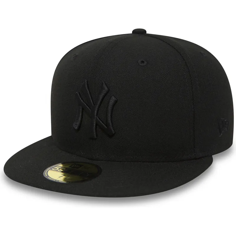 czarna-dopasowana-czapka-z-daszkiem-59fifty-black-on-black-new-york-yankees-mlb-new-era