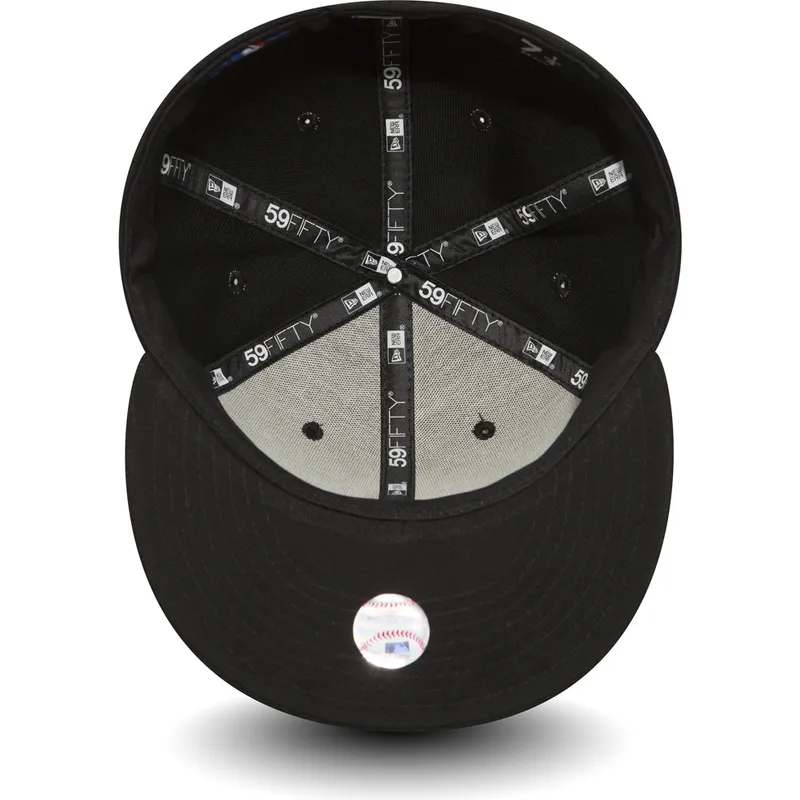 schwarze-flache-anpassbare-59fifty-essential-kappe-der-new-york-yankees-mlb-von-new-era