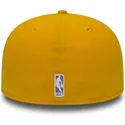 gorra-plana-amarilla-ajustada-59fifty-essential-de-los-angeles-lakers-nba-de-new-era