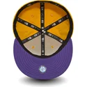 new-era-flat-brim-59fifty-essential-los-angeles-lakers-nba-fitted-cap-gelb