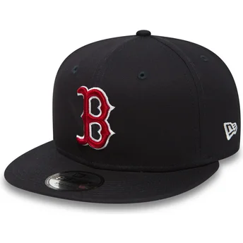 Ρυθμιζόμενο μπλε σκούρο καπέλο 9FIFTY Essential Boston Red Sox MLB της New Era