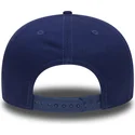 new-era-flat-brim-9fifty-essential-los-angeles-dodgers-mlb-snapback-cap-blau-