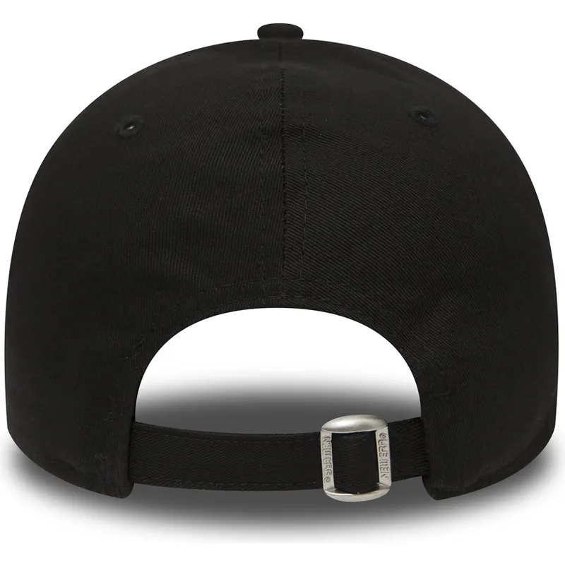 schwarze-verstellbare-curved-cap-9forty-essential-der-los-angeles-dodgers-mlb-von-new-era