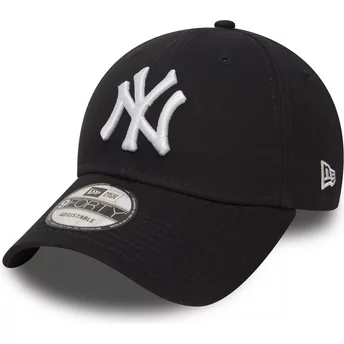 Casquette courbée bleue marine ajustable 9FORTY Essential New York Yankees MLB New Era